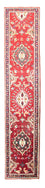 Løber Persisk tæppe - Tabriz - 417 x 85 cm - rød