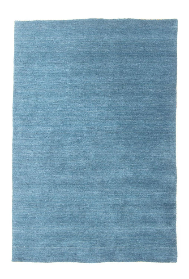 Nepal Tæppe - 203 x 142 cm - blå