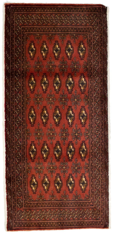 Turkaman-tæppe 60x130cm - Persisk tæppe