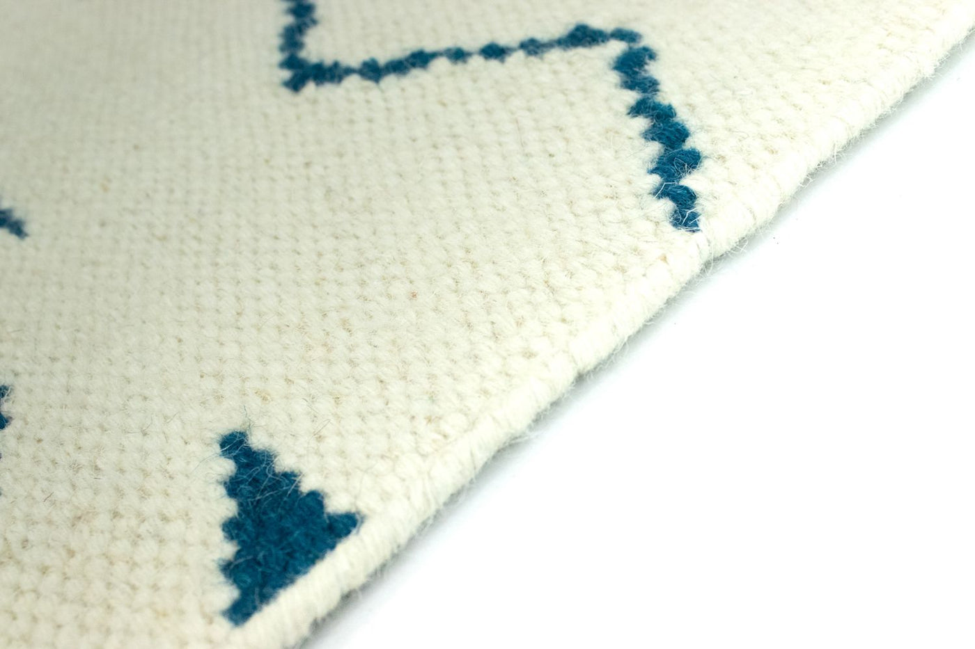 Moderne kilim Tæppe 95x62cm - Uldtæppe