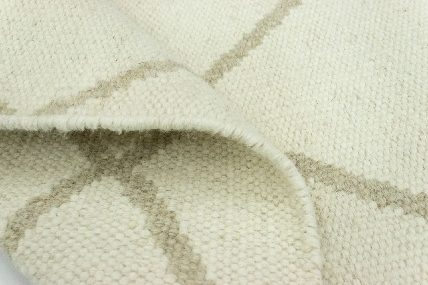 Kelim-tæppe - Trendy - 90 x 60 cm - beige