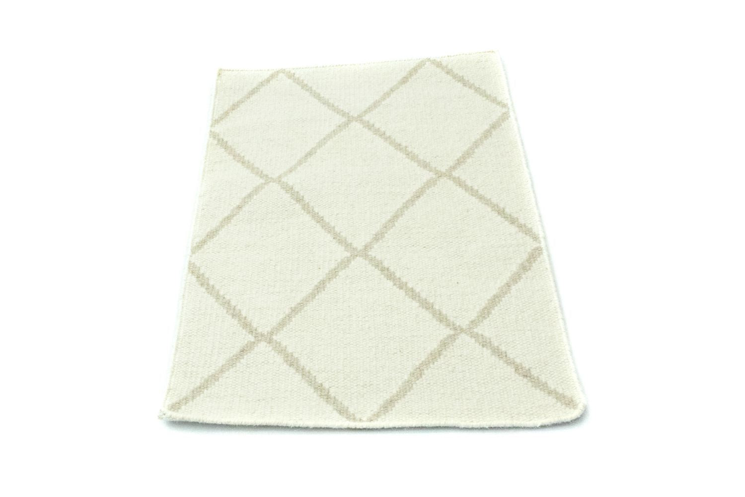 Kelim-tæppe - Trendy - 90 x 60 cm - beige