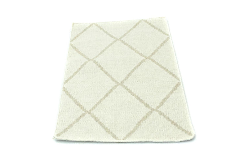 Kelim-tæppe - Trendy - 90 x 60 cm - beige