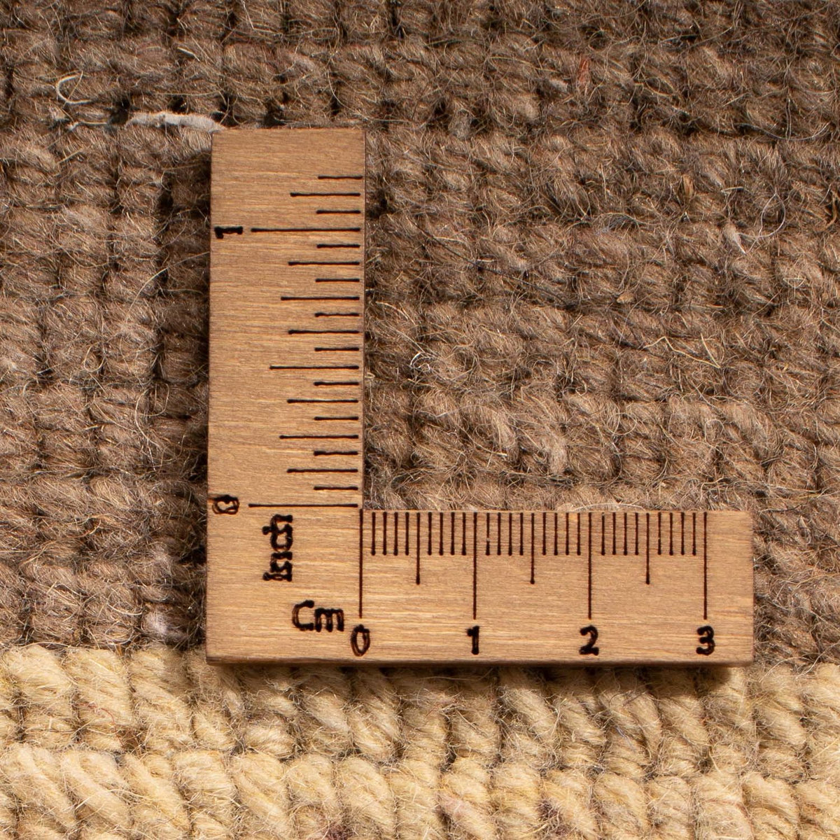 Nepal Tæppe - 230 x 160 cm - lys brun