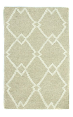 Kelim-tæppe - Trendy - 90 x 60 cm - beige