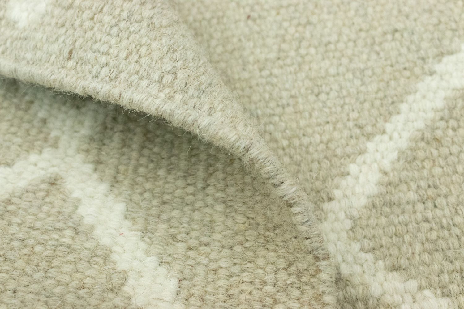 Kelim-tæppe - Trendy - 90 x 60 cm - beige