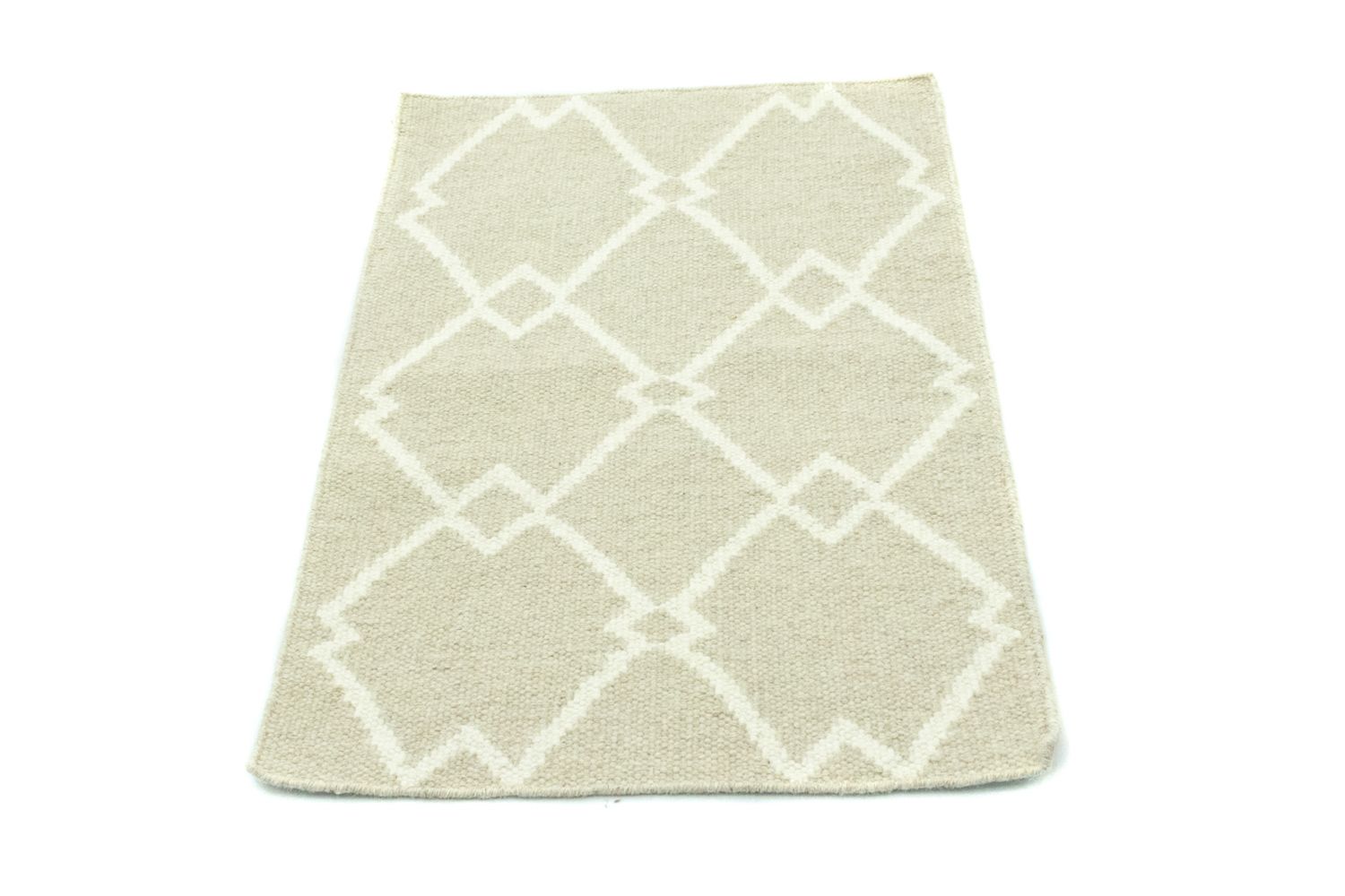 Kelim-tæppe - Trendy - 90 x 60 cm - beige