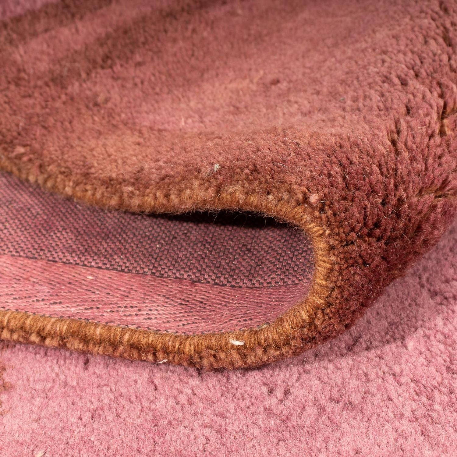 Uldtæppe - 230 x 165 cm - pink