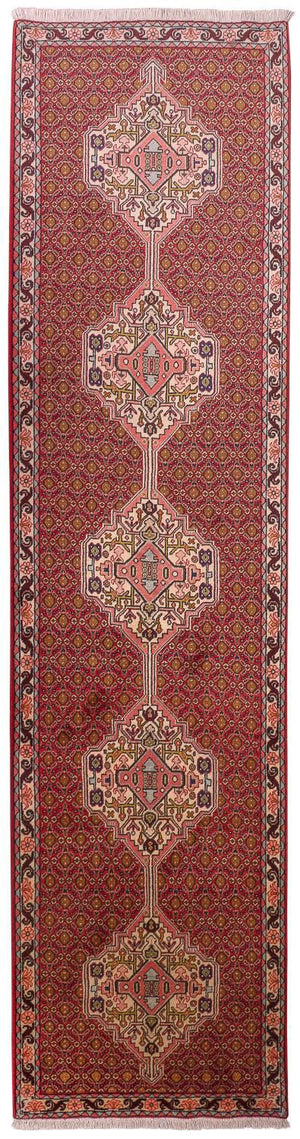 Løber Persisk tæppe - Classic - 305 x 78 cm - lysrød