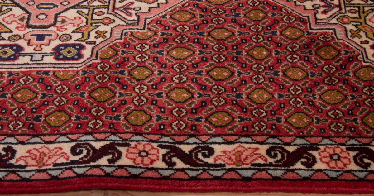 Løber Persisk tæppe - Classic - 305 x 78 cm - lysrød