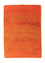Uldtæppe - 195 x 136 cm - rust
