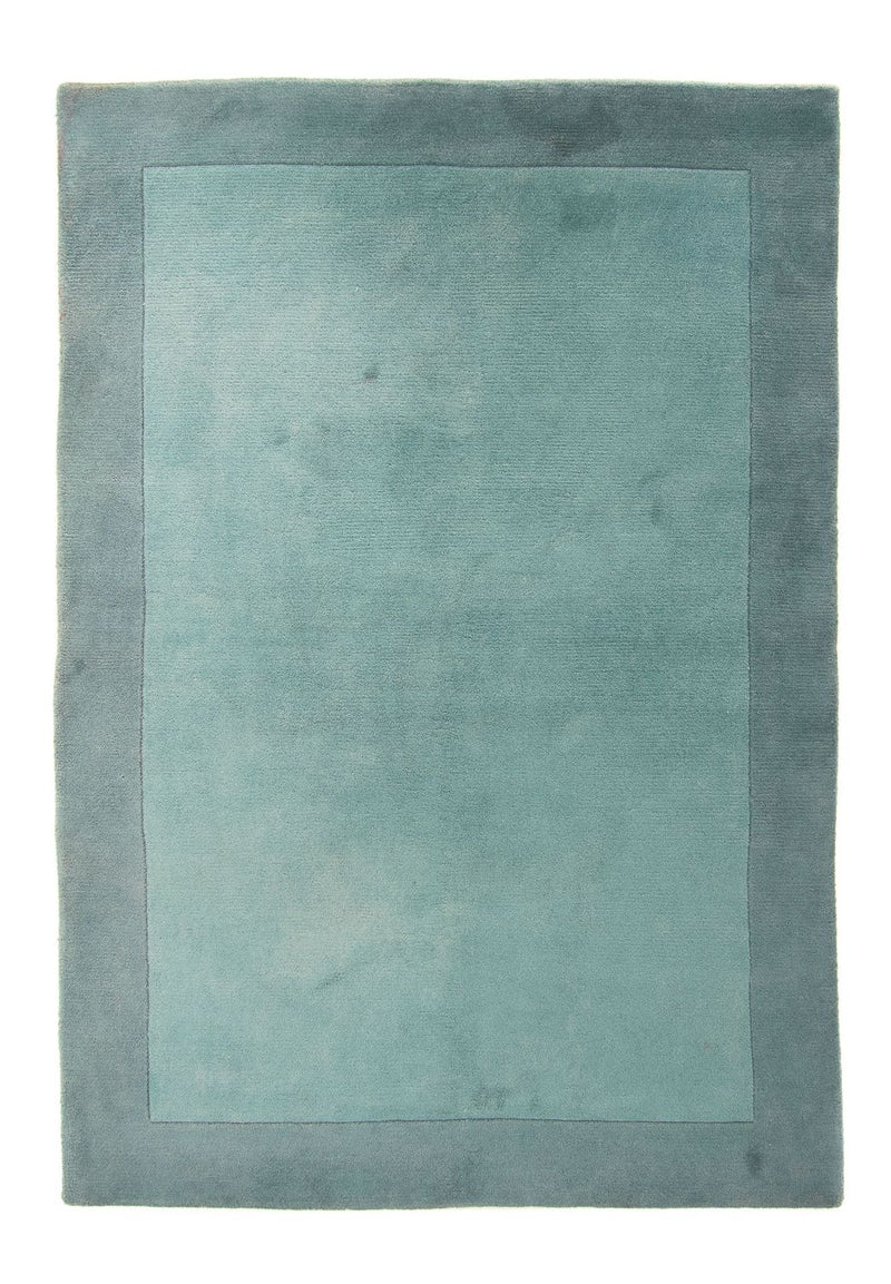 Nepal Tæppe - 225 x 160 cm - lyseblå