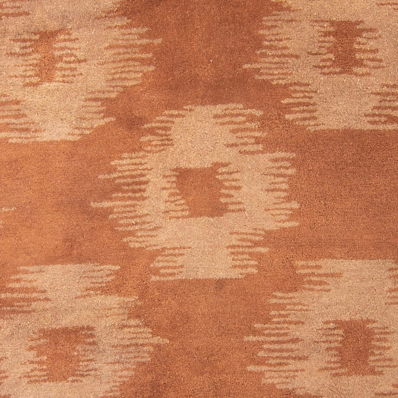 Uldtæppe - 235 x 148 cm - brun