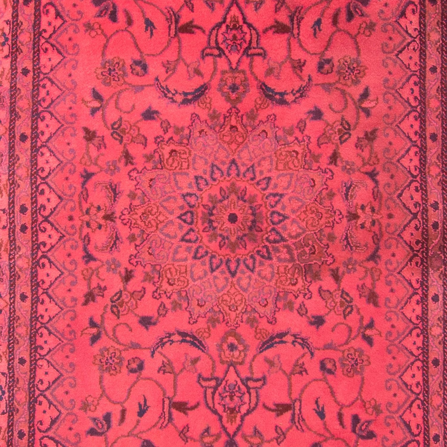 Persisk tæppe - Nain - 195 x 120 cm - lysrød