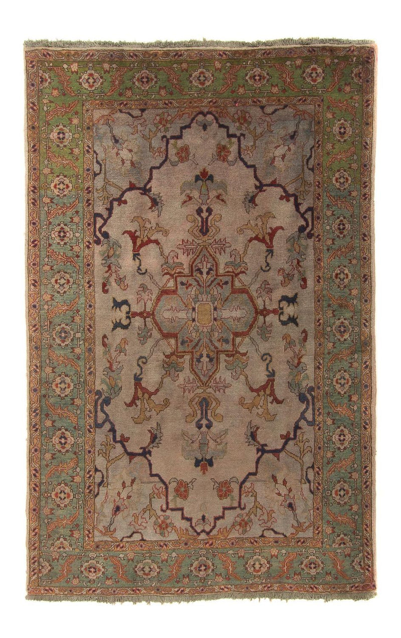Persisk tæppe - Keshan - 220 x 160 cm - lys mocca