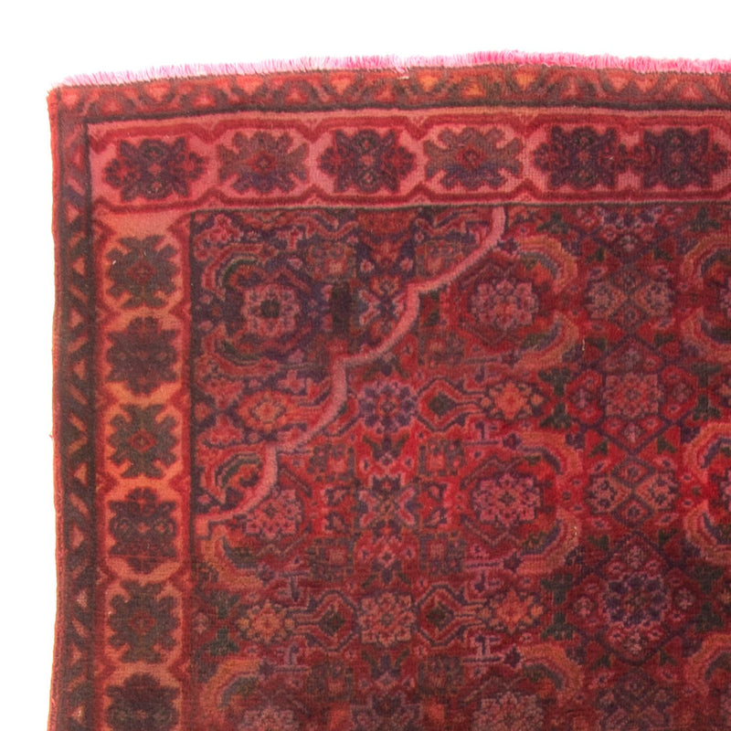 Løber Persisk tæppe - Nomadisk - 323 x 115 cm - mørkerød