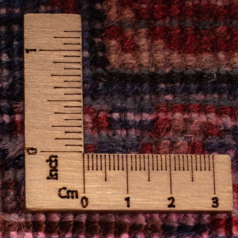 Løber Persisk tæppe - Nomadisk - 323 x 115 cm - mørkerød