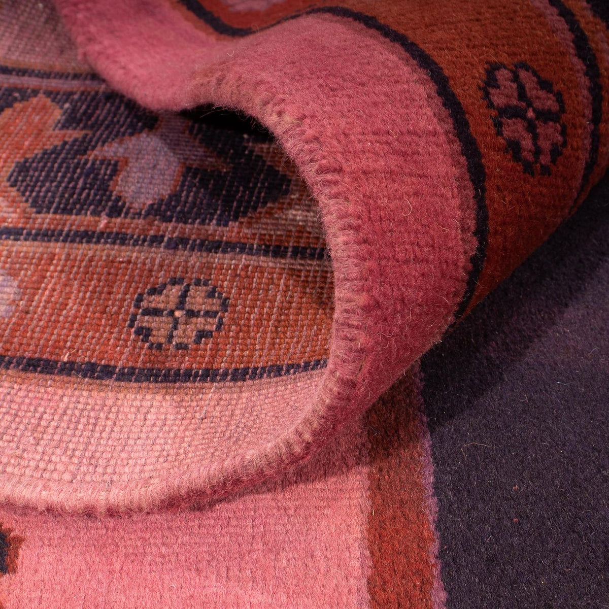 Persisk tæppe - Nomadisk - 314 x 250 cm - lysrød