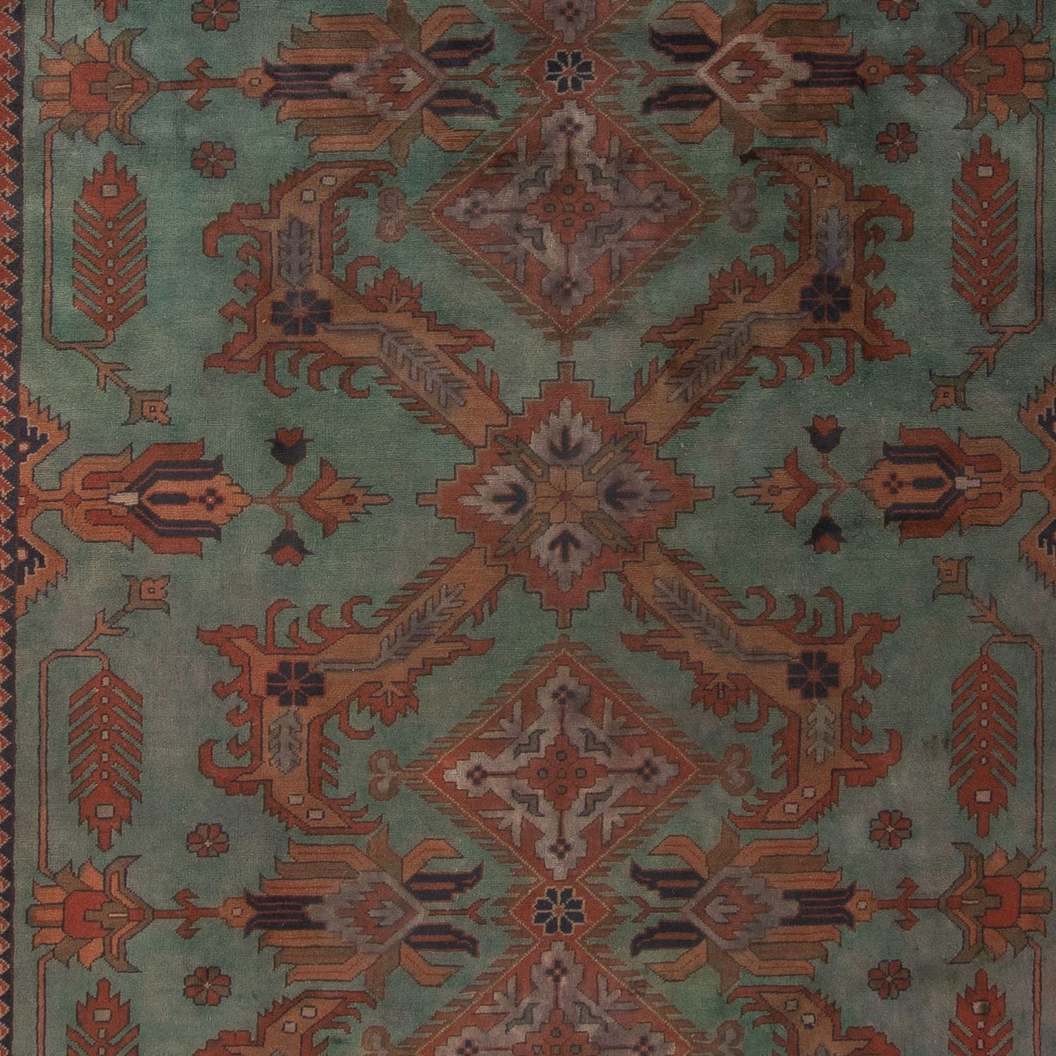 Afghansk tæppe - Hatshlu - 307 x 220 cm - brun