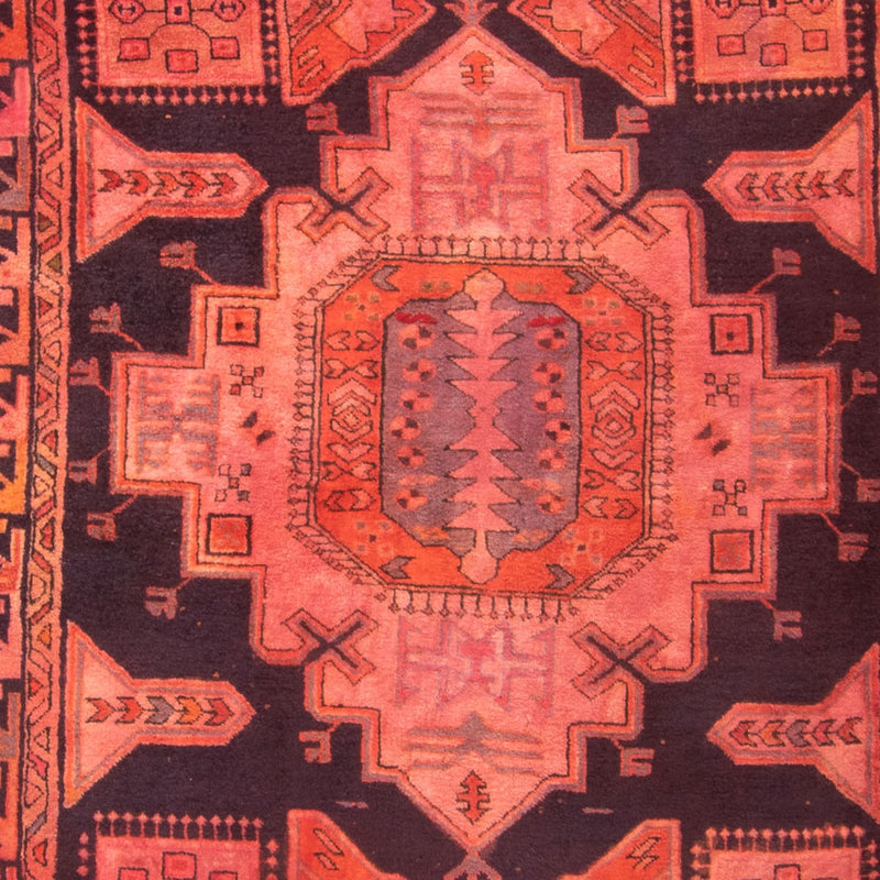 Løber Persisk tæppe - Nomadisk - 345 x 125 cm - lysrød
