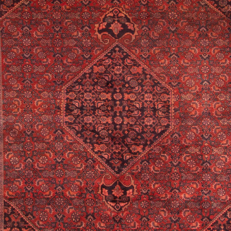Persisk tæppe - Bijar - Royal - 327 x 220 cm - mørkerød