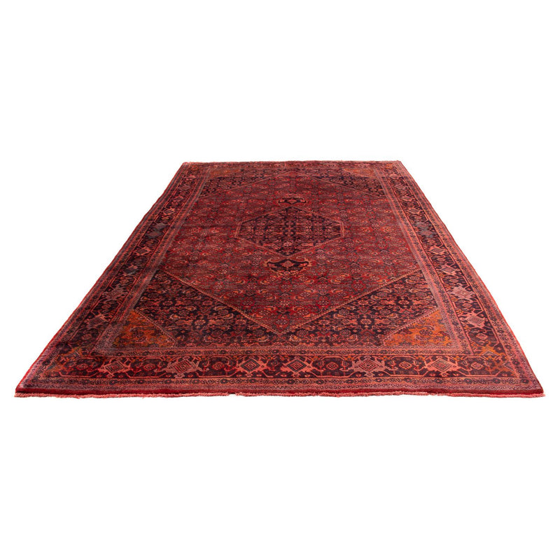 Persisk tæppe - Bijar - Royal - 327 x 220 cm - mørkerød