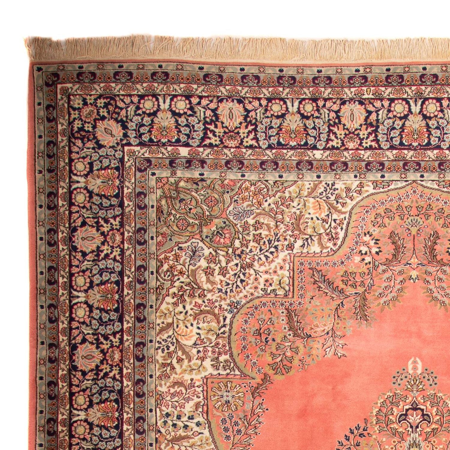 Orientalsk tæppe - Keshan - Indus - 383 x 283 cm - beige