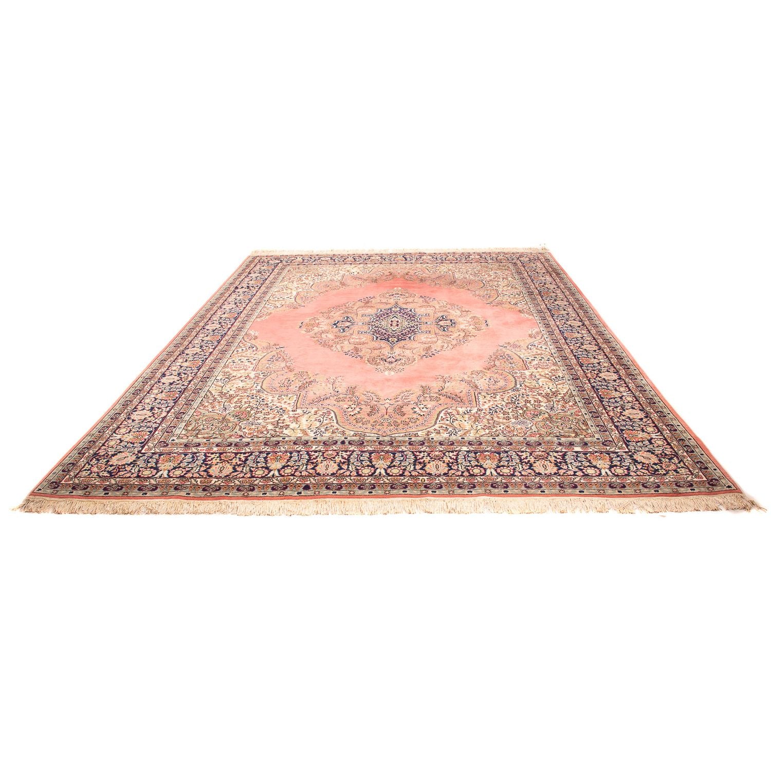 Orientalsk tæppe - Keshan - Indus - 383 x 283 cm - beige