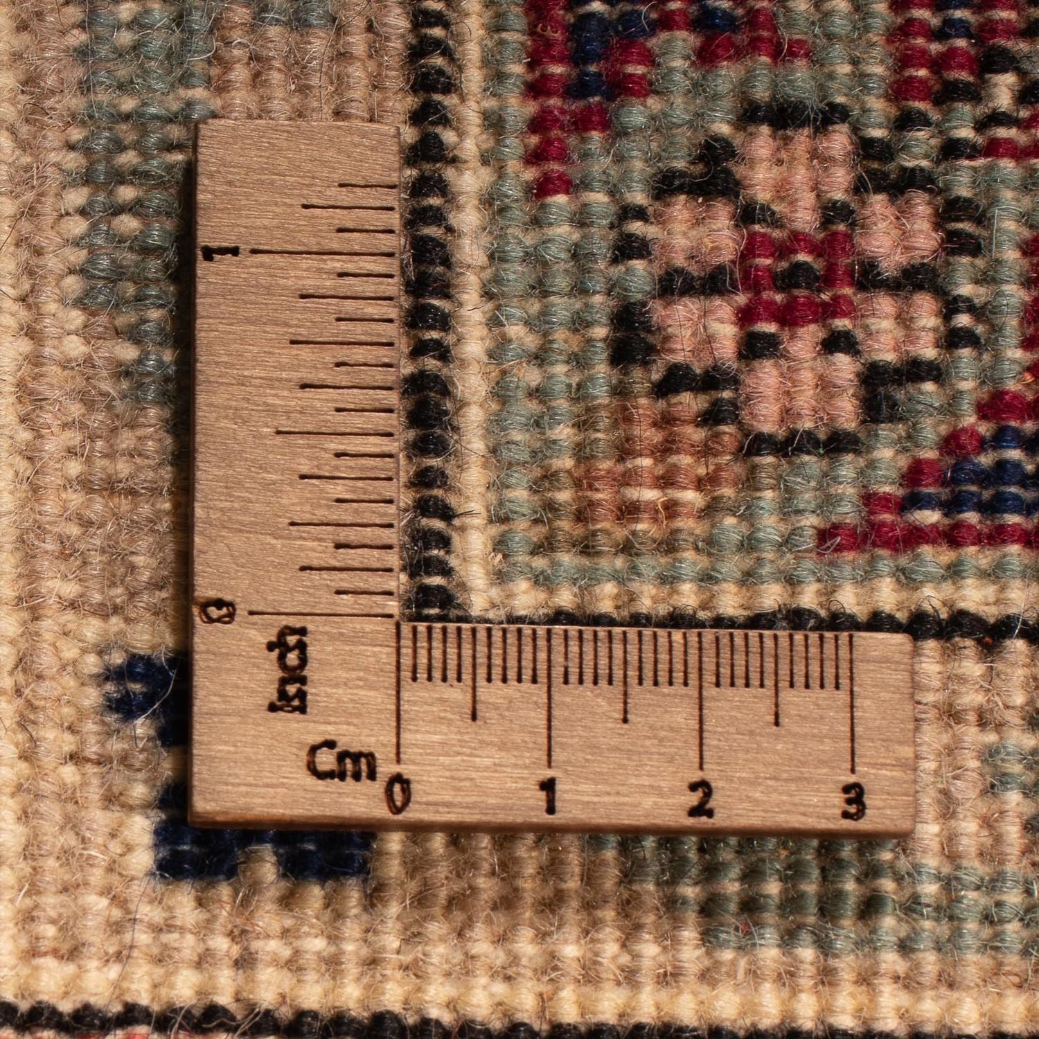 Orientalsk tæppe - Keshan - Indus - 383 x 283 cm - beige