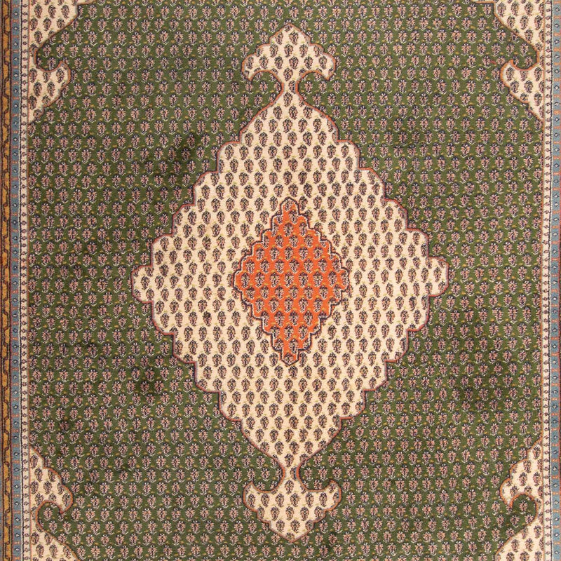 Orientalsk tæppe - Mir - Indus - 348 x 240 cm - grøn