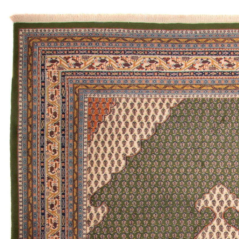 Orientalsk tæppe - Mir - Indus - 348 x 240 cm - grøn