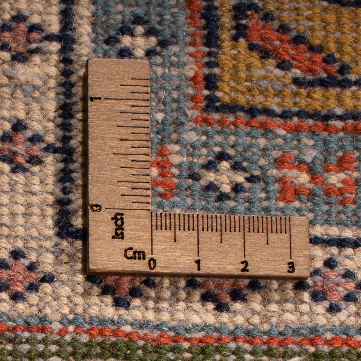 Orientalsk tæppe - Mir - Indus - 348 x 240 cm - grøn