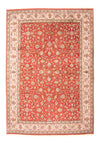 Kashmirsilke Tæppe 186x277cm - Orientalsk tæppe - Rektangulær / Rød / 186 x 277 cm Rektangulær