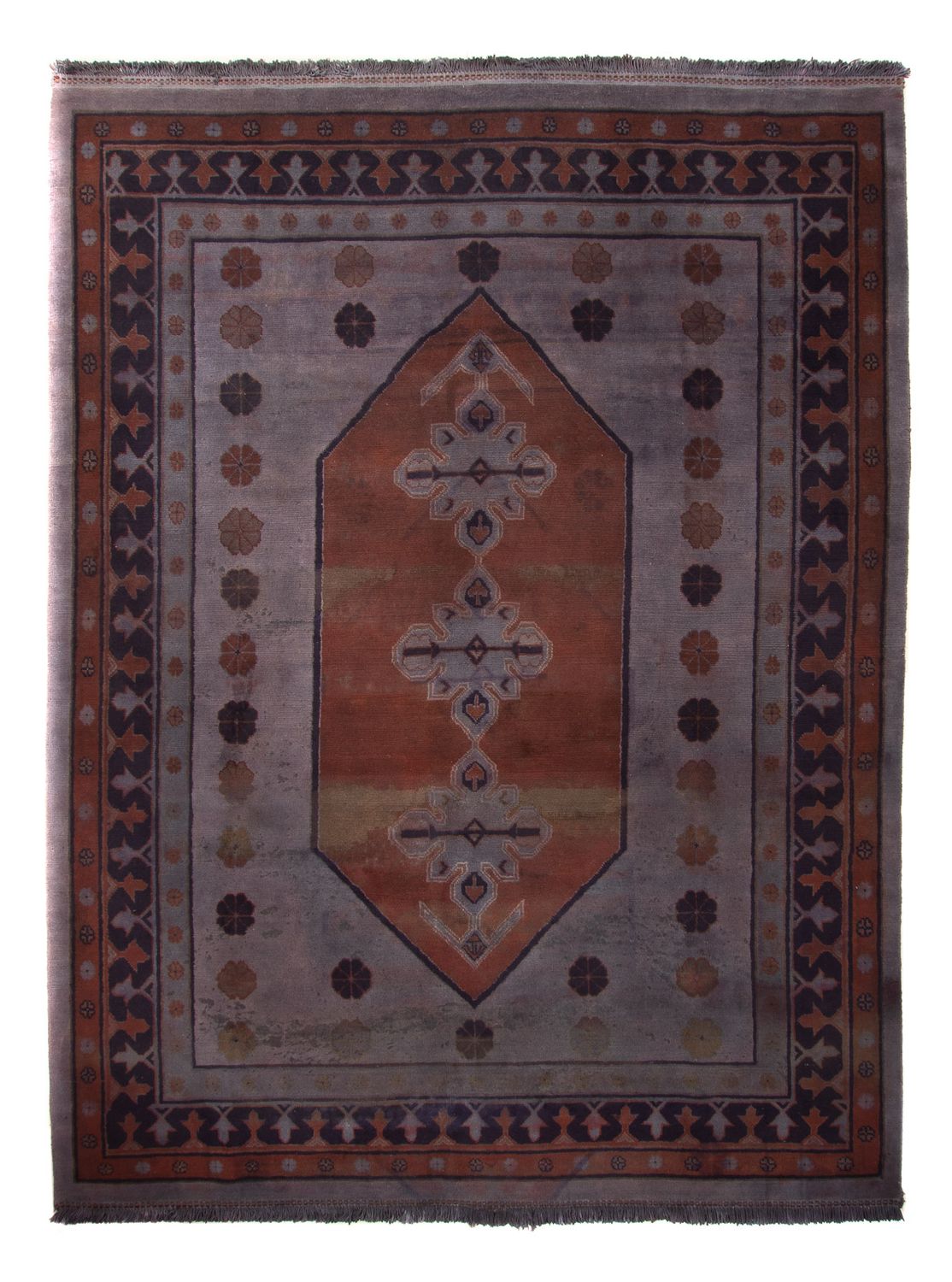 Persisk tæppe - Nomadisk - 340 x 250 cm - mørkebrun
