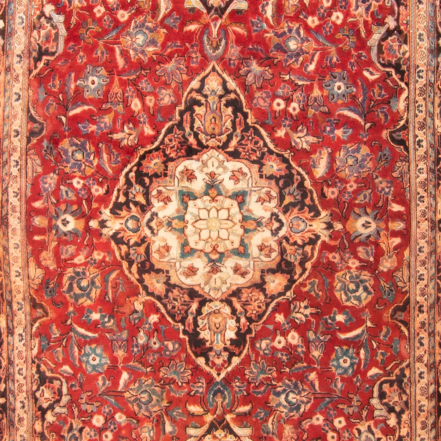 Persisk tæppe - Keshan - 322 x 183 cm - rød