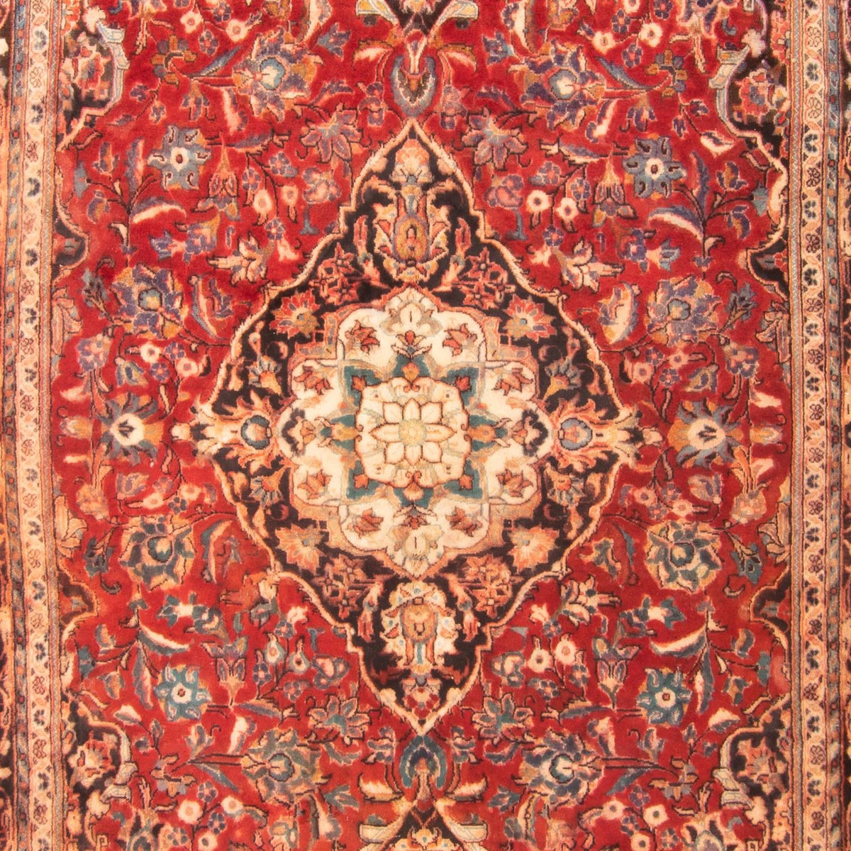 Persisk tæppe - Keshan - 322 x 183 cm - rød