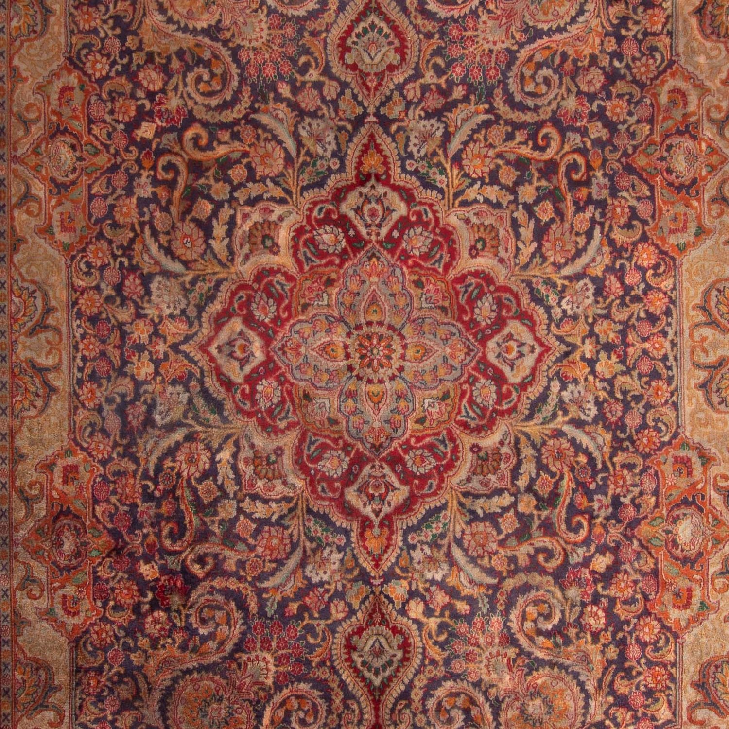 Persisk tæppe - Classic - 383 x 295 cm - mørkerød