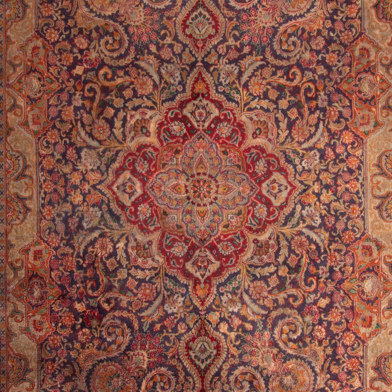 Persisk tæppe - Classic - 383 x 295 cm - mørkerød