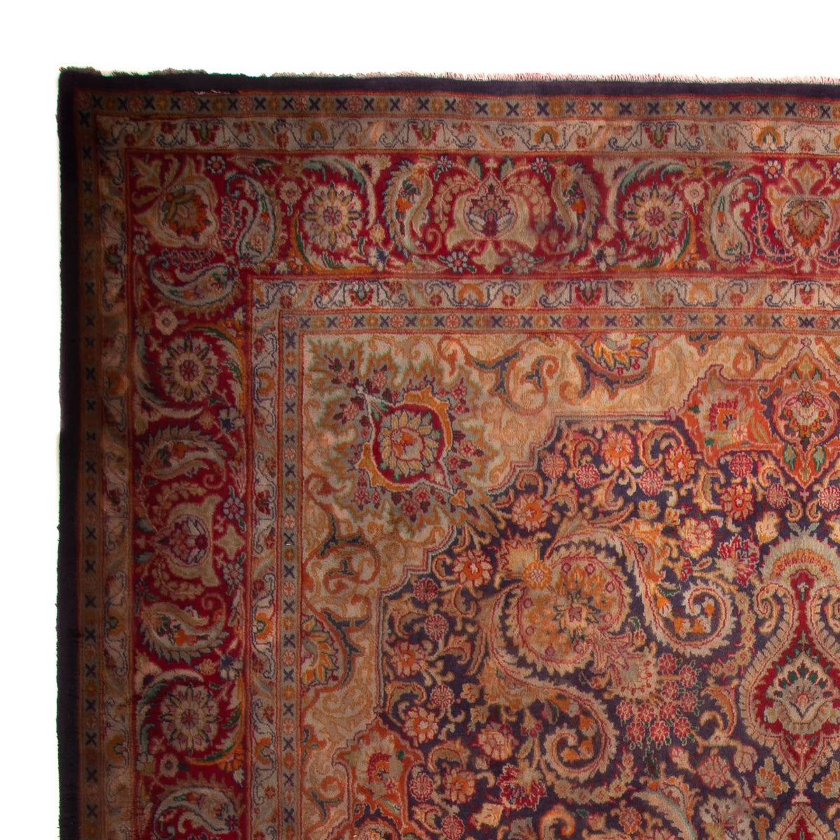 Persisk tæppe - Classic - 383 x 295 cm - mørkerød