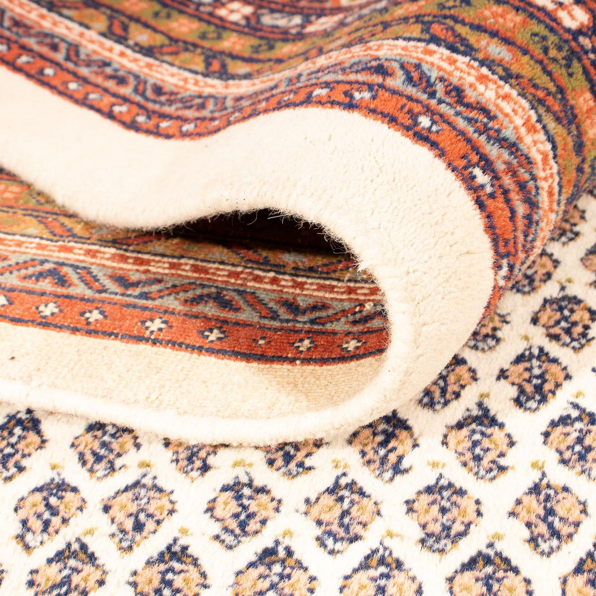 Orientalsk tæppe - Mir - Indus - 344 x 244 cm - beige