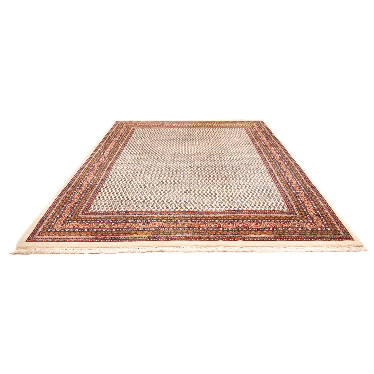 Orientalsk tæppe - Mir - Indus - 344 x 244 cm - beige