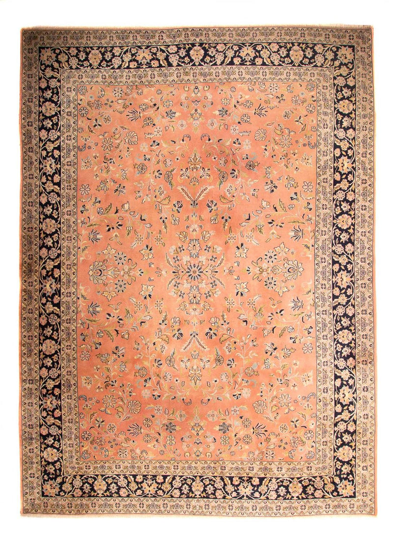 Persisk tæppe - Nain - Royal - 385 x 295 cm - lysrød