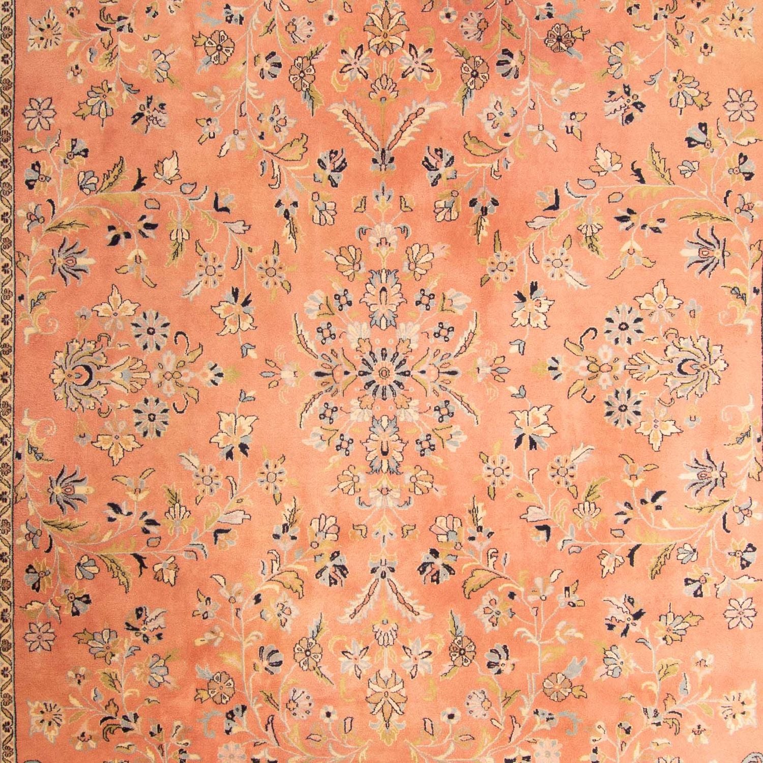 Persisk tæppe - Nain - Royal - 385 x 295 cm - lysrød