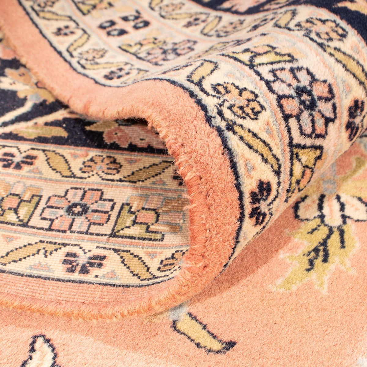 Persisk tæppe - Nain - Royal - 385 x 295 cm - lysrød