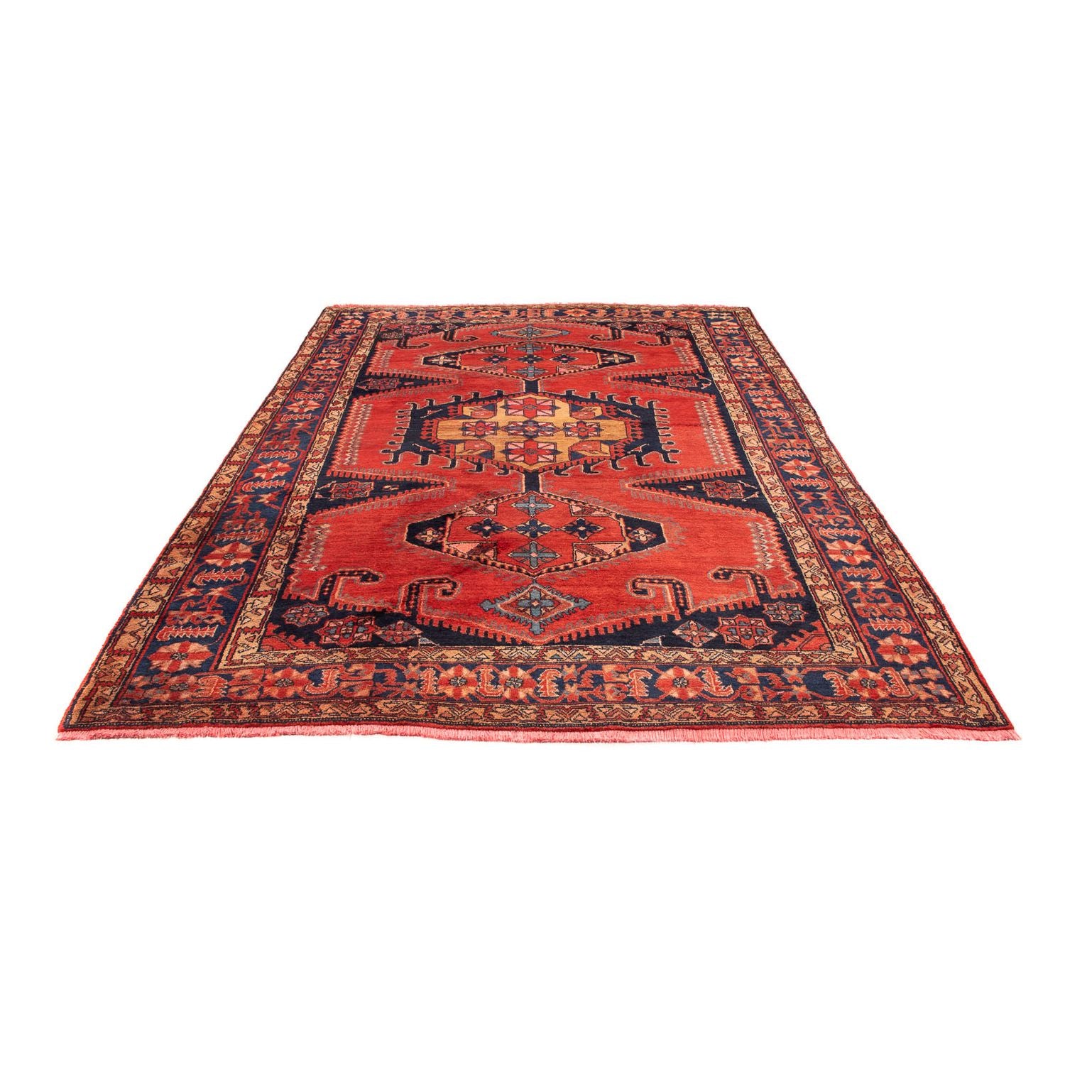 Persisk tæppe - Nomadisk - 315 x 211 cm - rød