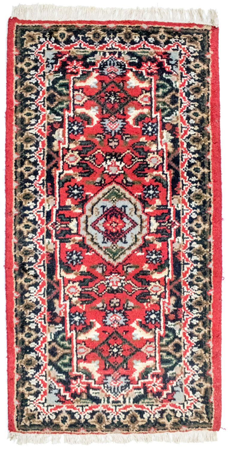 Orientalsk tæppe - 150 x 80 cm - rød