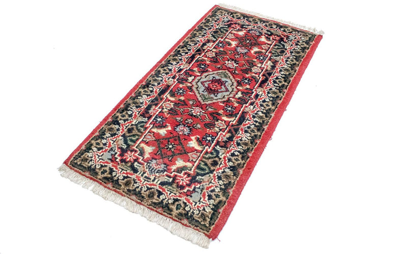 Orientalsk tæppe - 150 x 80 cm - rød