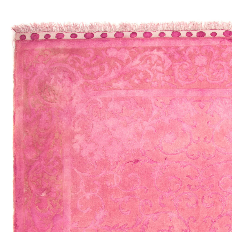 Viskose tæppe - 323 x 200 cm - pink