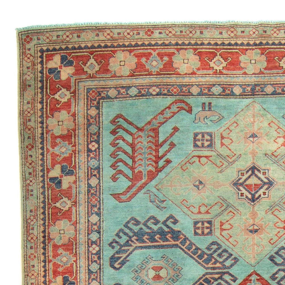 Ziegler Carpet - Kazak - 267 x 186 cm - lyseblå
