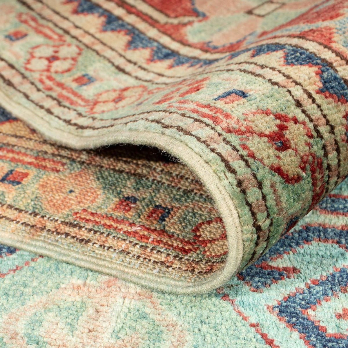 Ziegler Carpet - Kazak - 267 x 186 cm - lyseblå